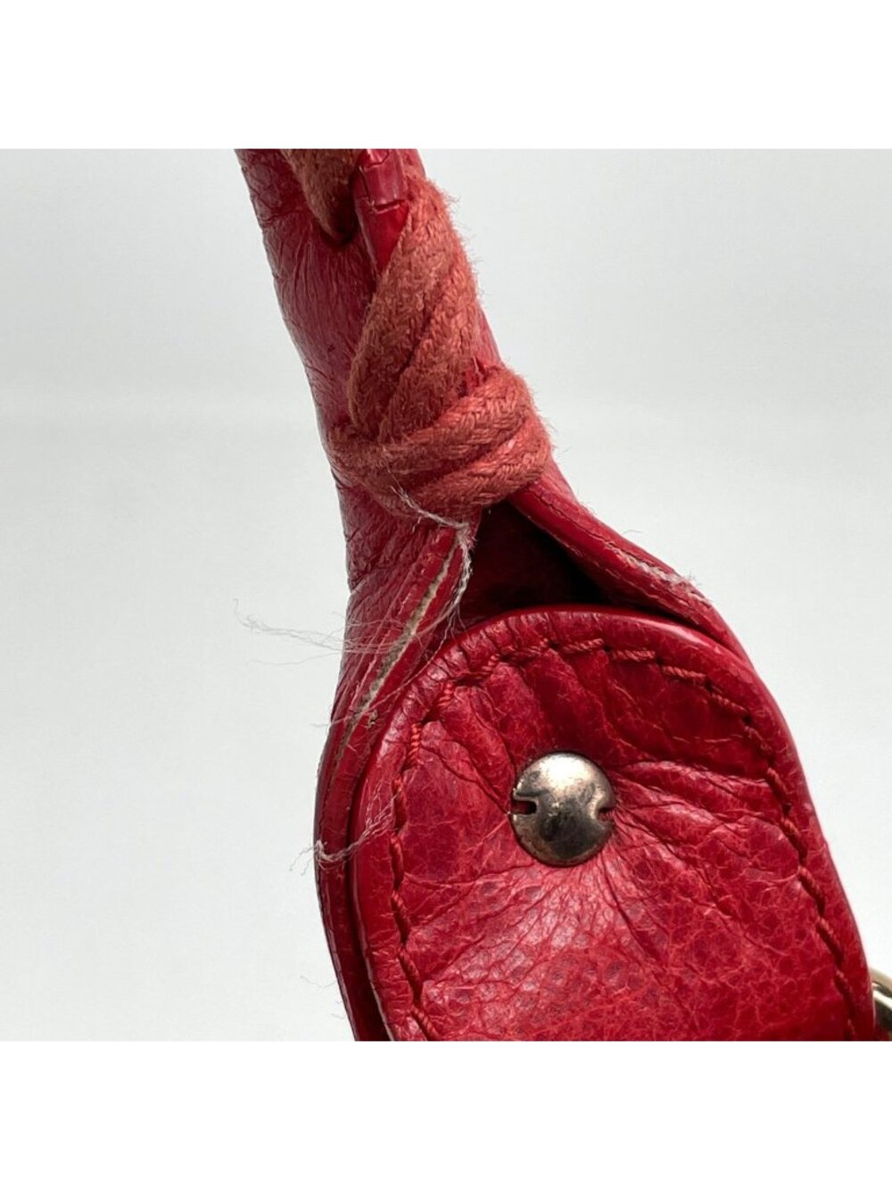 Balenciaga the Giant Part Time 2-Way Shoulder Bag Leather Red - Picture 8 of 12